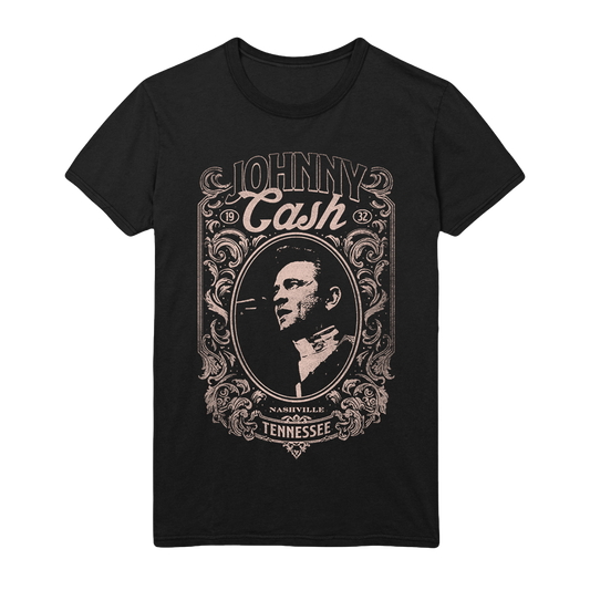 JOHNNY CASH NASHVILLE PORTRAIT T-SHIRT