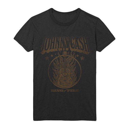 JOHNNY CASH GUITAR RING OF FIRE T-SHIRT
