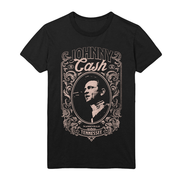 JOHNNY CASH NASHVILLE PORTRAIT T-SHIRT – Johnny Cash